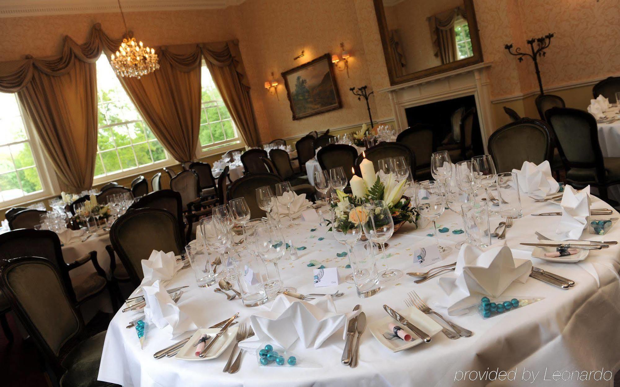 The Elms Hotel & Spa Abberley Ресторант снимка